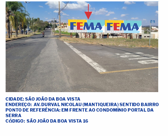 Outdoor S�o Jo�o da Boa Vista