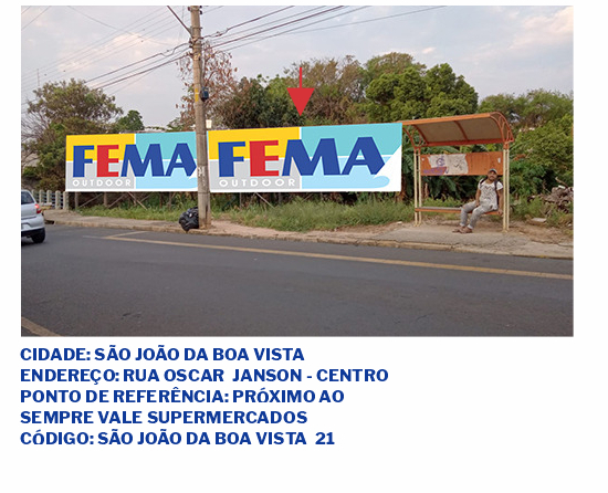 Outdoor S�o Jo�o da Boa Vista