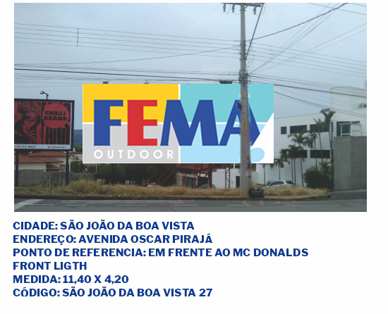 Outdoor S�o Jo�o da Boa Vista