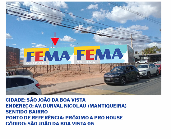 Outdoor S�o Jo�o da Boa Vista