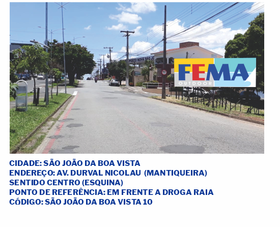 Outdoor S�o Jo�o da Boa Vista