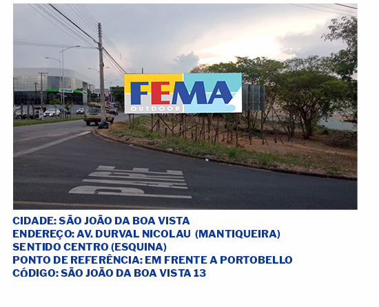 Outdoor S�o Jo�o da Boa Vista