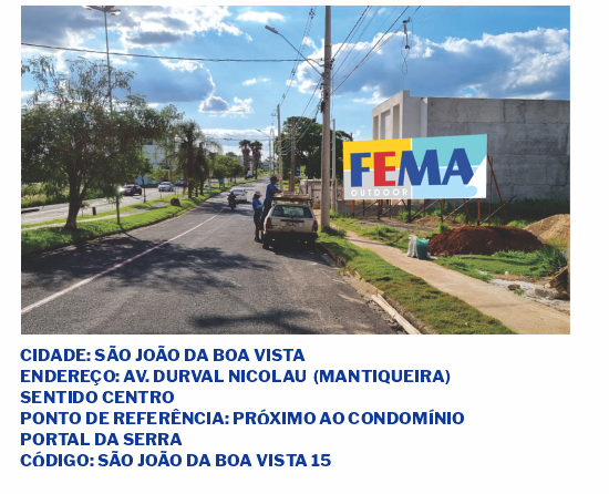 Outdoor S�o Jo�o da Boa Vista