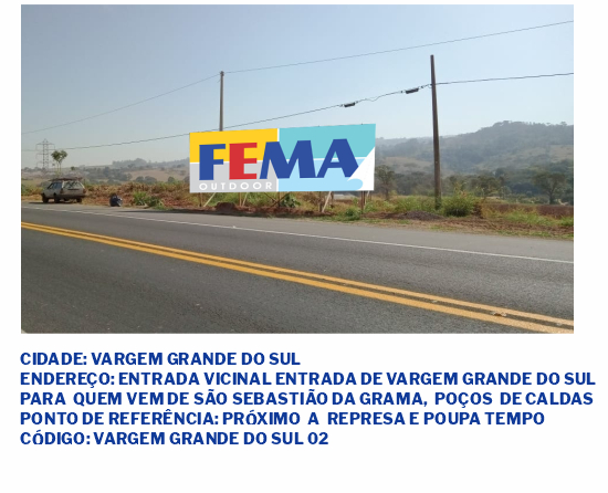 Outoor em Vargem Grande do Sul