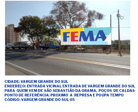 Outoor em Vargem Grande do Sul