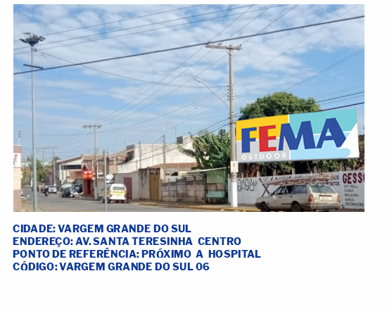 Outoor em Vargem Grande do Sul